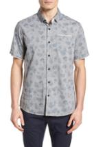 Men's Descendant Of Thieves Rock Steady Woven Shirt - Grey