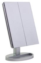 Impressions Vanity Co. Touch Led Trifold Vanity Mirror, Size - Silver