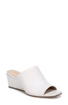 Women's Naturalizer Zaya Wedge Slide Sandal .5 W - White