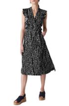 Women's Whistles Misha Savannah Print Wrap Dress Us / 4 Uk - Blue/green