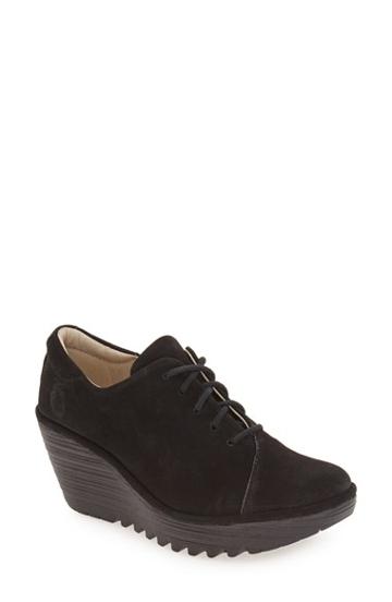 Women's Fly London 'yumi' Lace-up Platform Wedge