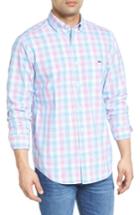 Men's Vineyard Vines Lyndale Plaid Tucker Classic Fit Sport Shirt - Blue