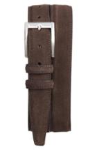 Men's Torino Belts Suede Belt - Espresso