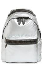Stella Mccartney Falabella Metallic Nylon Backpack - Metallic