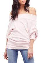 Women's Free People Palisades Off The Shoulder Top - Pink