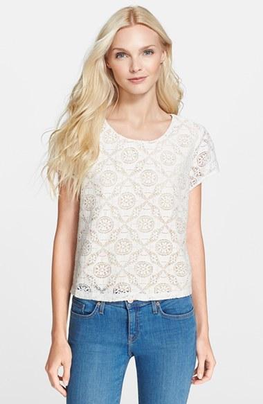 Joie 'caisley' Lace Top