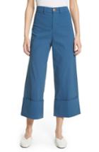Women's Sea Winona Cuff Wide Leg Pants - Blue