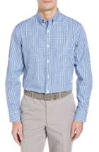 Men's Nordstrom Men's Shop Smartcare(tm) Check Sport Shirt - Blue