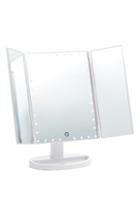 Impressions Vanity Co. Touch Trifold Xl Dimmable Led Makeup Mirror