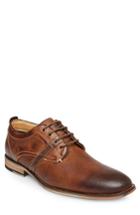 Men's Steve Madden Jasco Plain Toe Derby M - Brown
