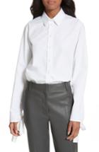Women's Joseph Tie Sleeve Shirt Us / 36 Fr - White