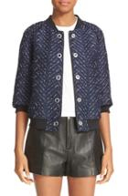 Women's 3.1 Phillip Lim Chevron Cloque Bomber