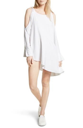 Women's Free People Clear Skies Cold Shoulder Tunic - White