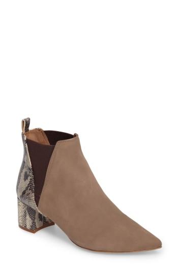 Women's Klub Niko Renita Pointy Toe Chelsea Bootie M - Beige
