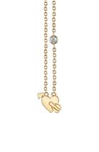 Women's Shy Be Se Lovestruck Diamond Emoji Necklace