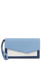 Women's Botkier Cobble Hill Leather Wallet - Blue