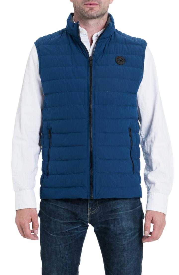 Men's Michael Kors Marshall Vest, Size - Blue