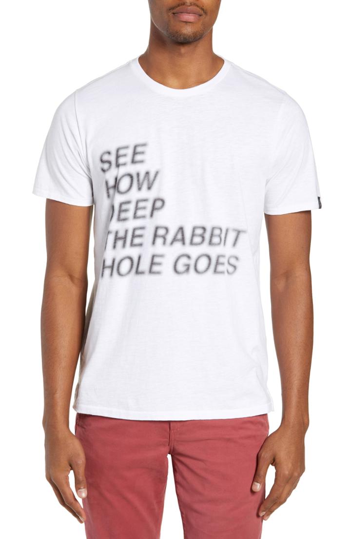 Men's Rag & Bone Rabbit Graphic T-shirt - White