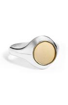 Women's Shinola Signet Inlay Ring