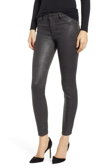 Women's Dl1961 Florence Instasculpt Coated Ankle Skinny Jeans - Grey