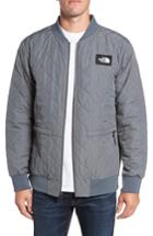 Men's The North Face Distributor Quilted Bomber Jacket, Size - Grey