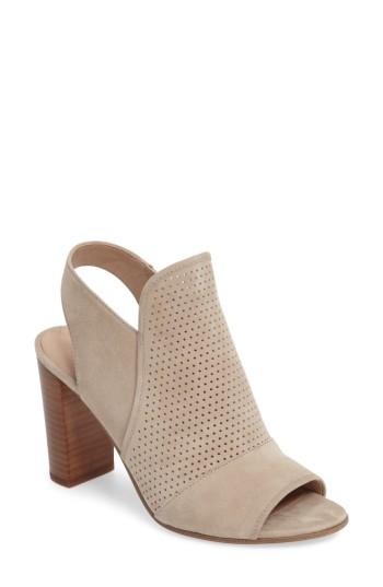 Women's Via Spiga Gaze Block Heel Sandal M - Beige