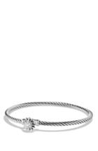 Women's David Yurman 'starburst' Single-station Bracelet With Diamonds