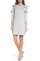 Women's Chelsea28 Ruffle Shoulder Sweatshirt Dress - Grey