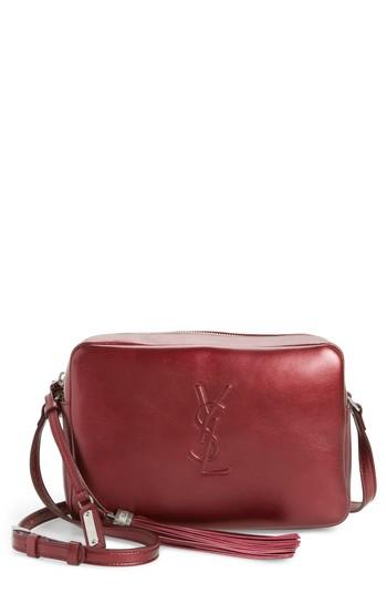 Saint Laurent Medium Lou Calfskin Leather Calfskin Camera Bag -