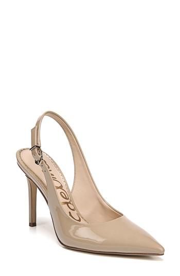 Women's Sam Edelman Hastings Slingback Pump M - Beige