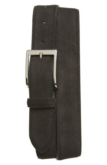 Men's To Boot New York Suede Belt - Black