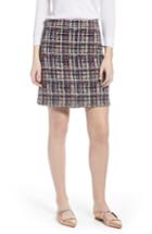 Women's Halogen Tweed Mini Skirt - Blue