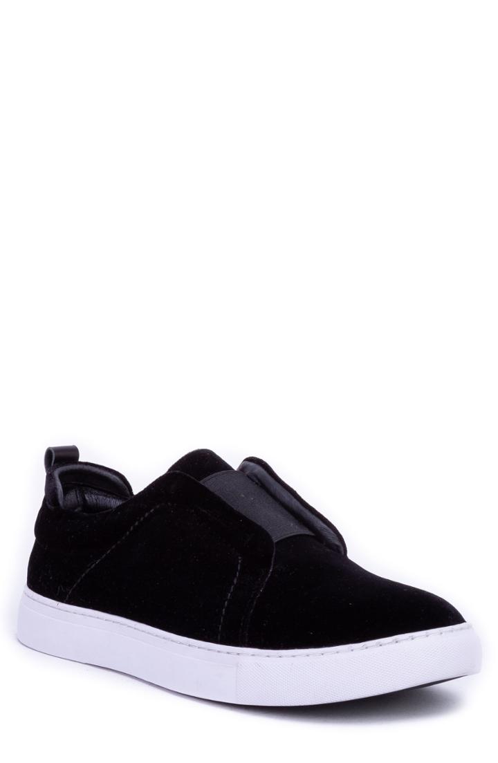 Men's Robert Graham Bradshaw Laceless Sneaker .5 M - Black