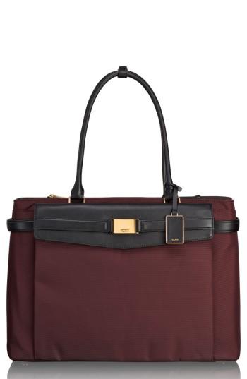 Tumi Larkin - Hayward Triple Compartment Nylon Laptop Tote - Red
