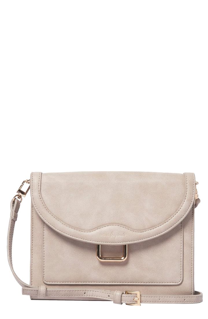 Urban Originals The Edit Vegan Leather Crossbody Bag - Grey