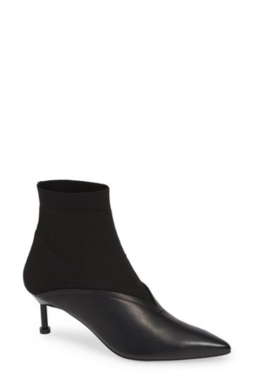Women's Mercedes Castillo Kaelen Sock Bootie M - Black