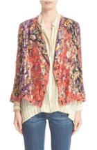 Women's Etro 'kimono' Floral Jacquard Jacket