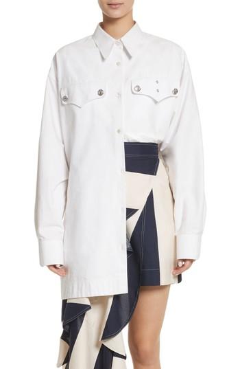 Women's Calvin Klein 205w39nyc Oversize Policeman Shirt