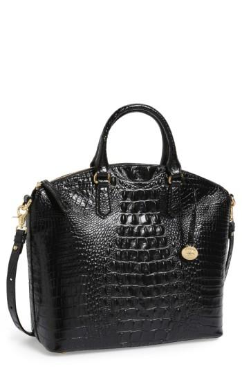 Brahmin 'melbourne - Large Duxbury' Satchel - Black