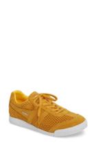 Women's Gola Harrier Squared Low Top Sneaker M - Yellow