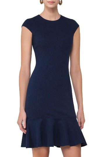 Women's Akris Punto Flounce Hem Dress