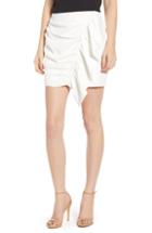 Women's Endless Rose Gathered Miniskirt - White