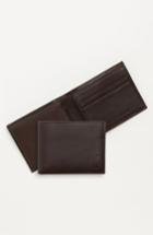 Men's Polo Ralph Lauren Leather Passcase Wallet - Brown