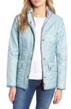 Women's Barbour 'cavalry' Quilted Jacket Us / 18 Uk - Blue
