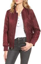 Women's Levi's Ma-1 Bomber Jacket - Red