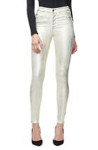 Women's Good American Good Legs High Waist Skinny Jeans - Metallic