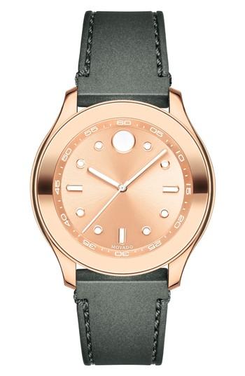 Men's Movado Bold Sport Silicone Strap Watch 38mm