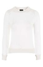 Women's Topshop Sheer Sweatshirt