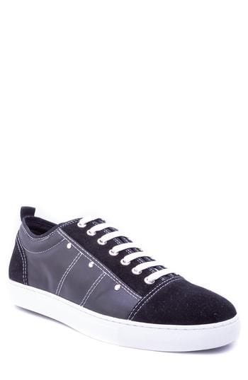 Men's Zanzara Severn Studded Low Top Sneaker M - Black