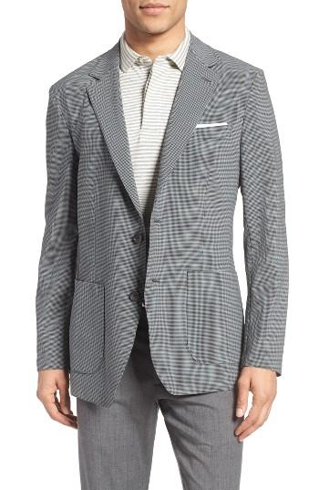 Men's Bonobos Jetsetter Trim Fit Check Wool Blend Sport Coat